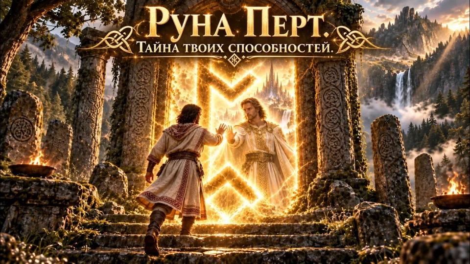 Руна Перт. Тайна твоих способностей.Обучение Рунам | Школа Рун Натальи Сиренко.